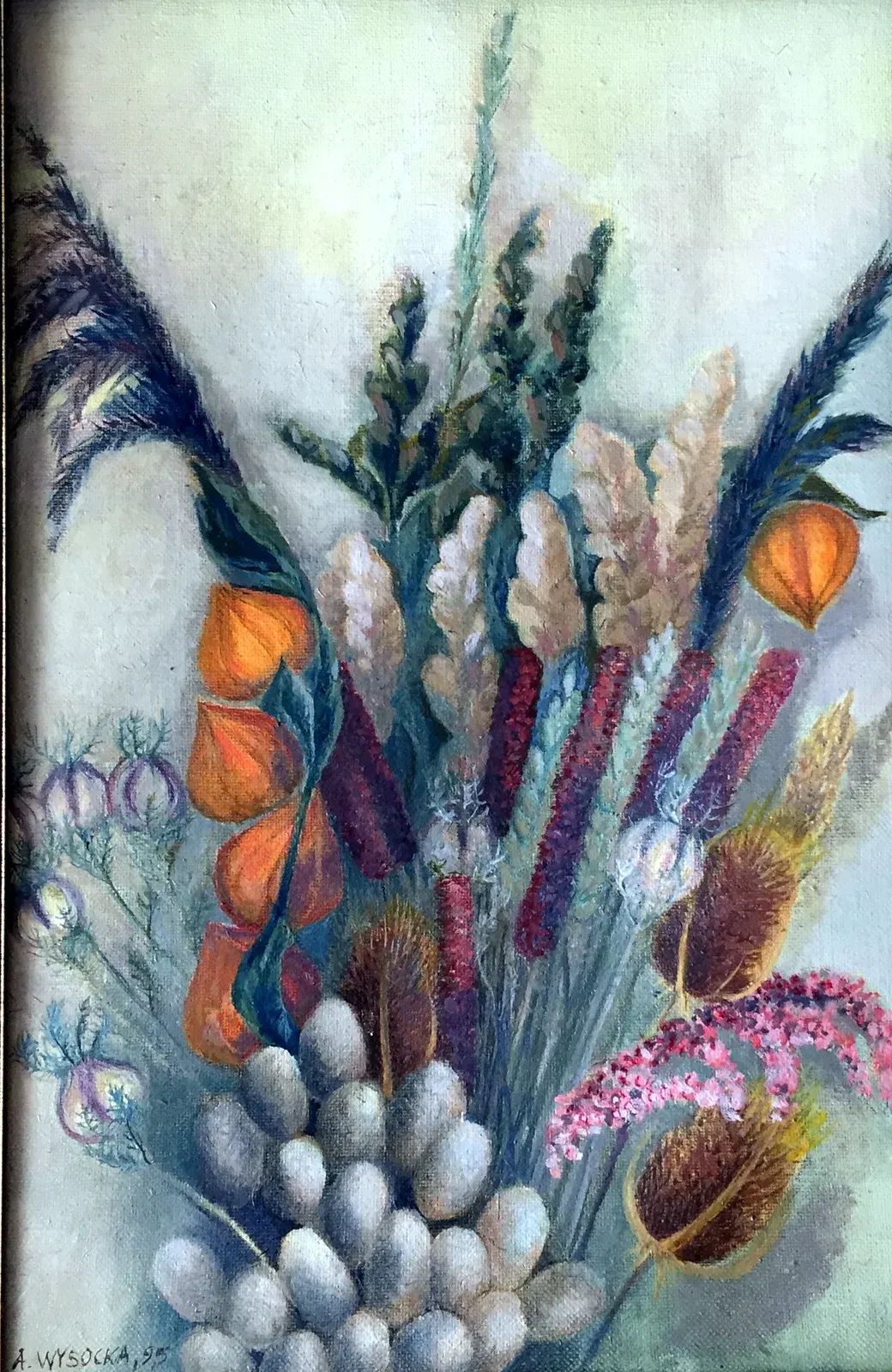 «Kompozycja II» (1995), tela — opera di Antonina Wysocka-Jonczak