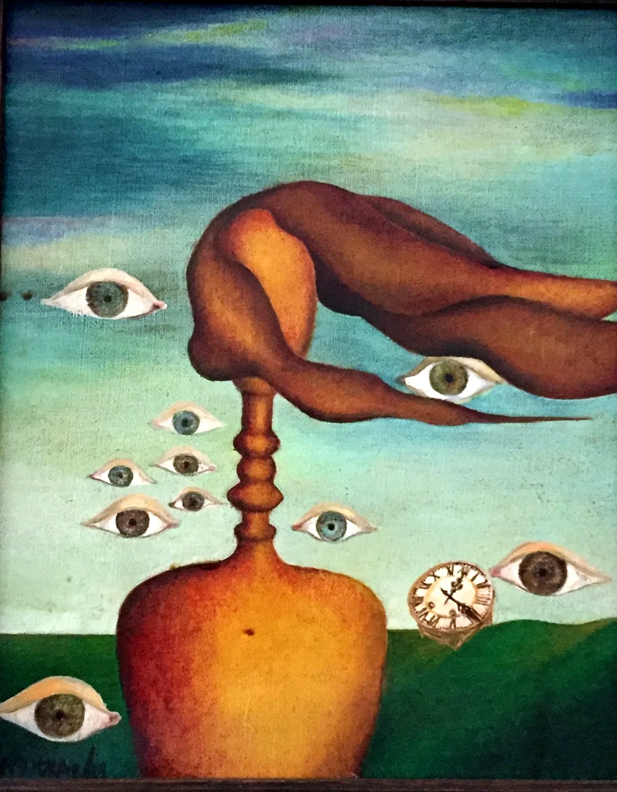 «Oczy» (1981), tela — opera di Antonina Wysocka-Jonczak