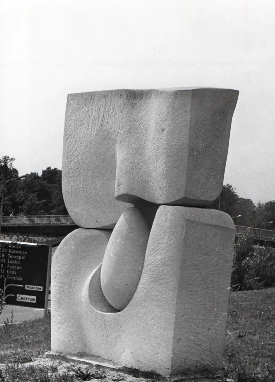 „Ab Ovo” — in situ Park Ujazdowski, cartelli stradali Warszawa visibili