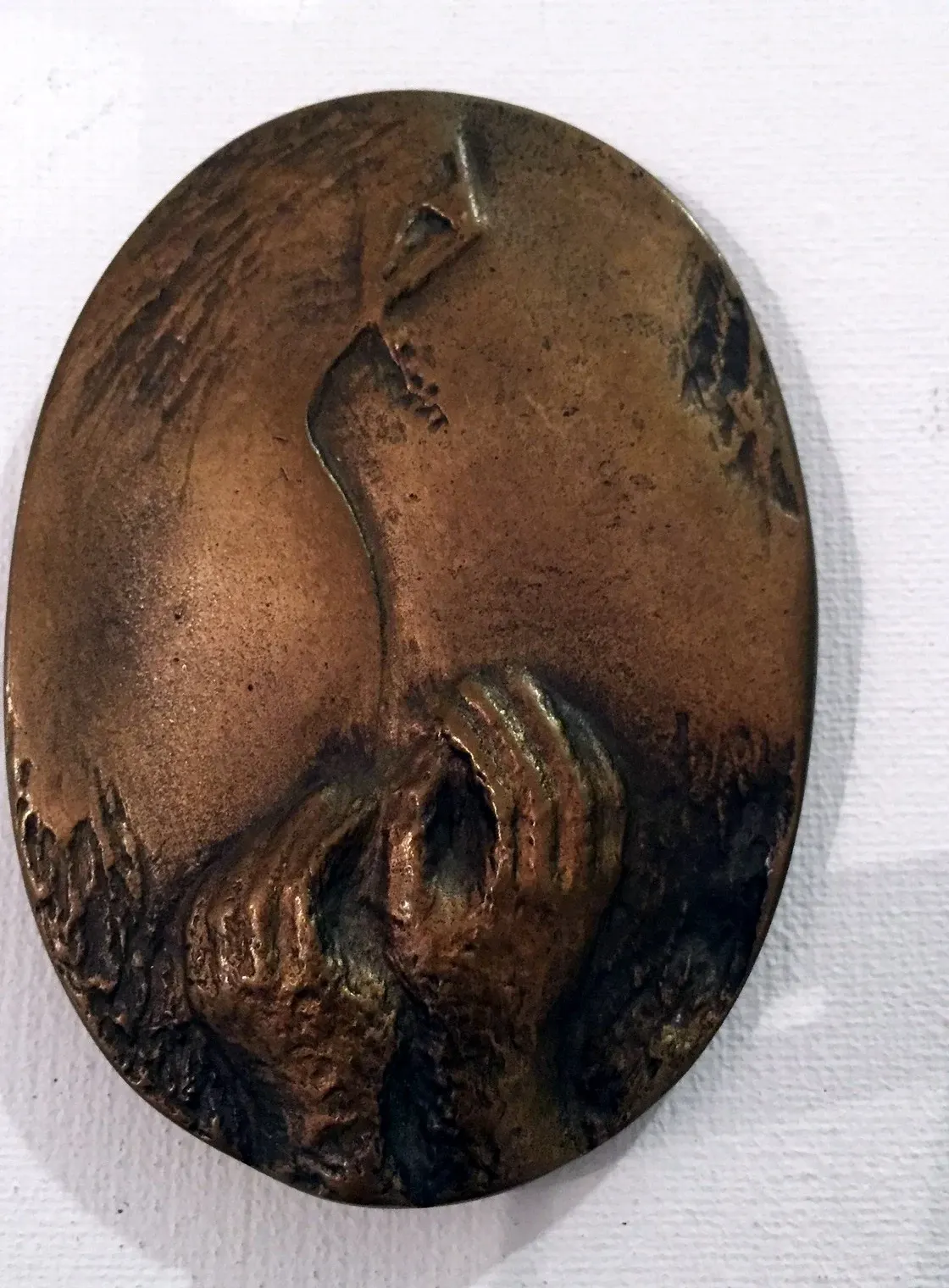 «Zawody Latawcowe», bronzo — opera di Antonina Wysocka-Jonczak