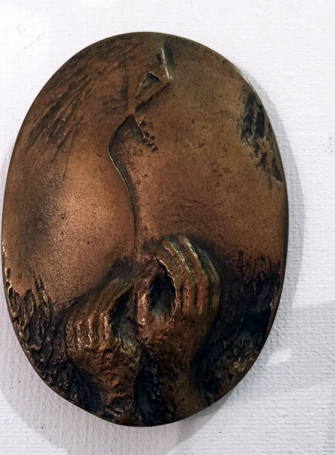 «Zawody Latawcowe», bronzo — opera di Antonina Wysocka-Jonczak