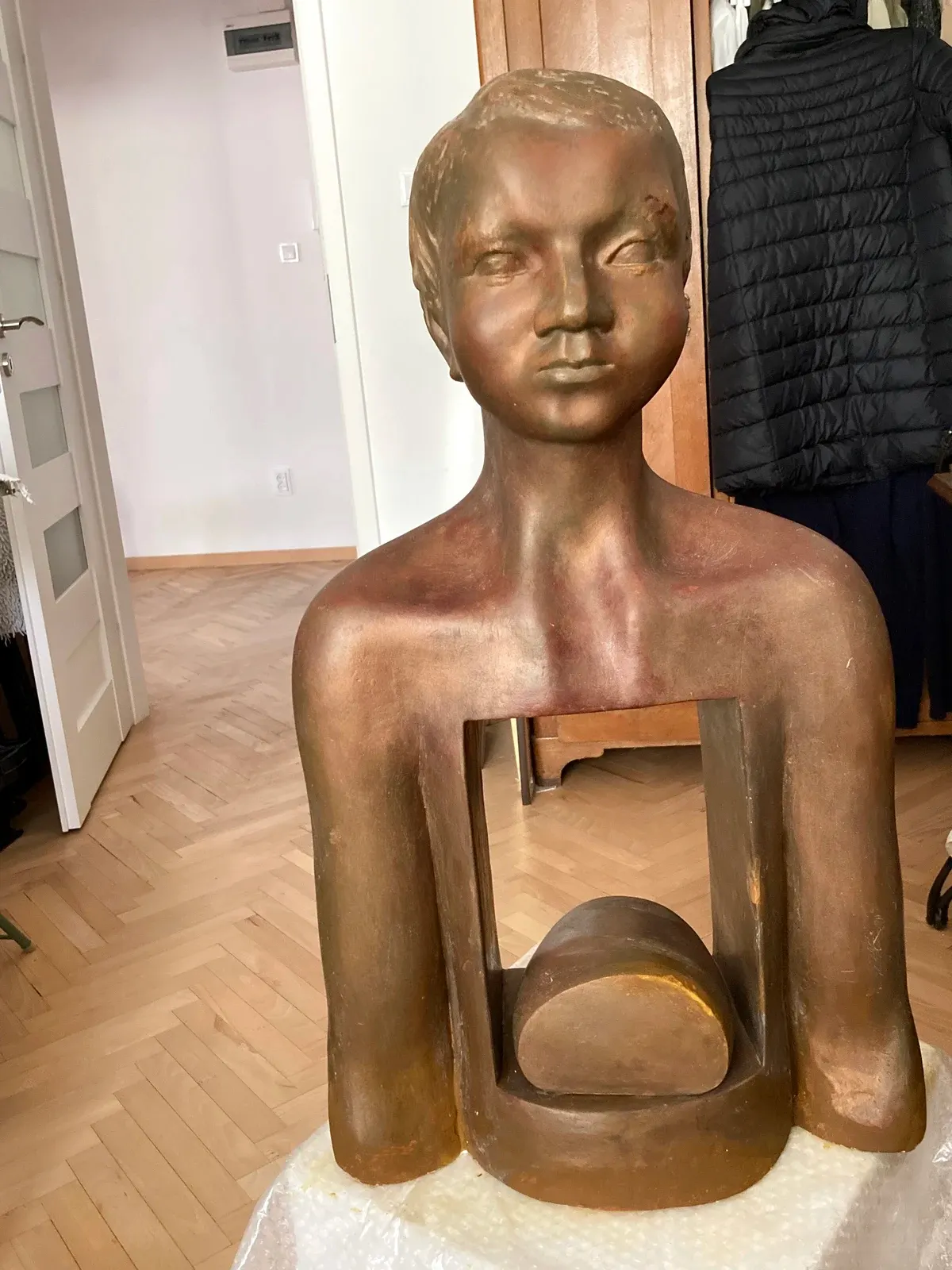 «Za chlebem», gesso — opera di Antonina Wysocka-Jonczak